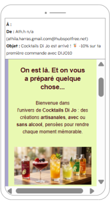 Séquence de bienvenue